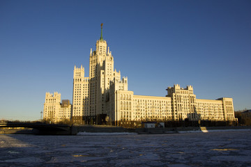 The historic city center of Moscow