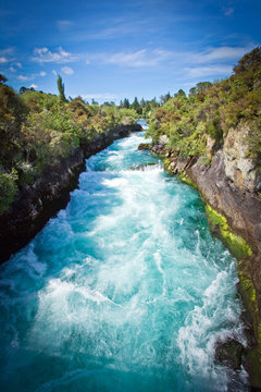 Fototapeta Huka Falls Taupo New Zealand