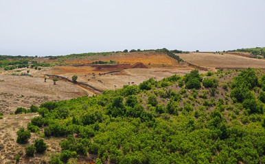 The highlands landscape on El Hierro island, Canary, Spain