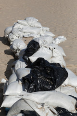 Sand Bags at Point Pleasant Beach