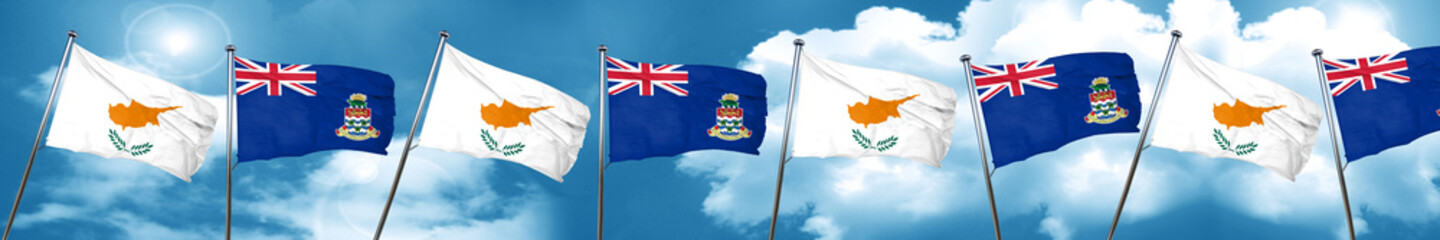 Cyprus Flag With Cayman Islands