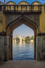 Entrance to the ghat