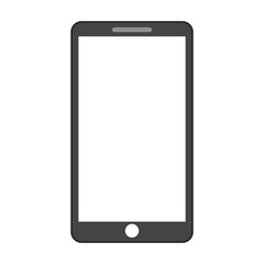 smartphone technology line icon vector illustration design