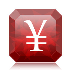 Obraz premium Yen icon