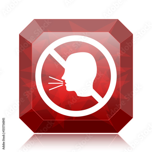 "No talking icon" Stock photo and royalty-free images on Fotolia.com