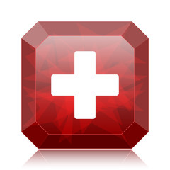 Medical cross icon