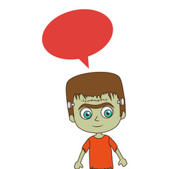 halloween card party invitation vector illustration design