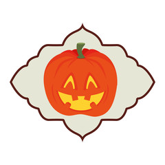 halloween card party invitation vector illustration design