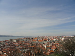 Obraz premium Lisbon, Portugal - City View 
