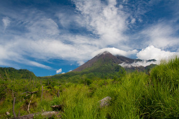 Fototapeta premium Merapi Mountain