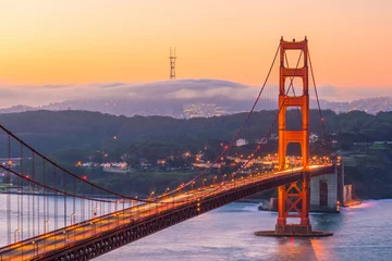 Papier Peint photo Pont du Golden Gate Pont du Golden Gate à San Francisco