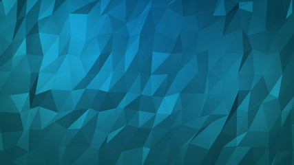 Abstract geometric paper blue