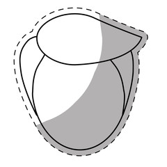 faceless head of man icon image vector illustration design 