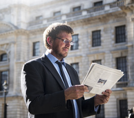 Businessman Caucasian Male Professional Concept