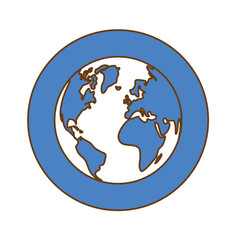 world web technical service icon image, vector illustration