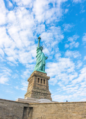 Obraz premium Statue of Liberty, New York City , USA .