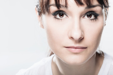 Fototapeta premium beautiful brunette girl portrait