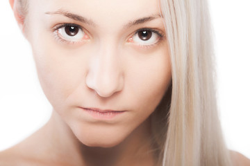 Fototapeta premium Piękna blond dziewczyna