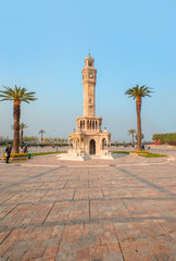 Clock tower. The famous clock tower became the symbol of Izmir, 