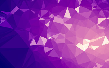 Abstract low poly background, geometry triangle