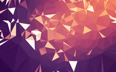 Abstract low poly background, geometry triangle