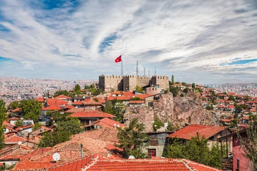 Fototapeten Ankara Castle, Ankara Hauptstadt der Türkei © muratart