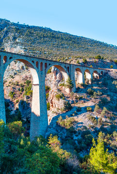 Fototapeta Varda Railway bridge