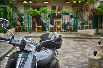 Coffee shop in Paris