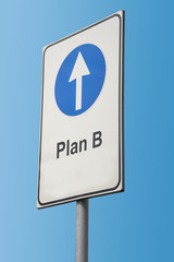 Schild 173 - Plan B