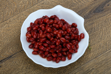 Red canned kidney beans