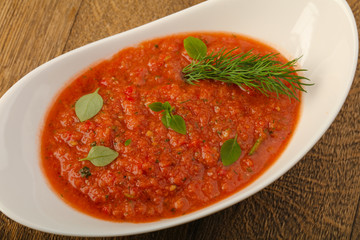 Gazpacho soup