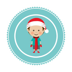 Christmas tag ornament icon vector illustration graphic design