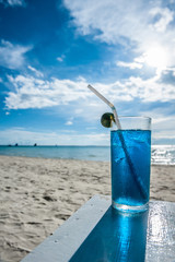 Cocktail at Boracay beach, Philippines