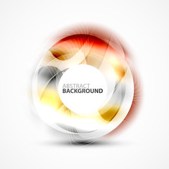 Vector abstract blurred swirl