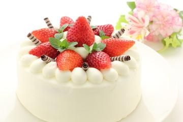 苺のショートケーキ