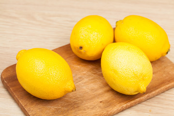 Lemon. Citrus fruit. Vitamin C. A healthy diet.