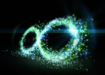 Infinity symbol background. Vector illustration.