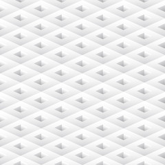 Seamless geometric white pattern. Vector illustration