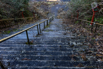Fototapeta premium Stairs of the temple
