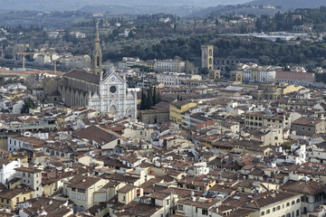 aerialview of florence