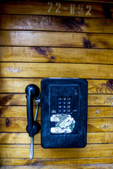 Lviv, old public phone, Ukraine, Western Ukraine
