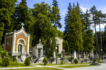 Fototapeta na wymiar Lviv, Lychakivske graveyard, Ukraine, Western Ukraine