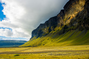 Iceland road view