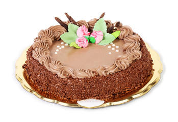 cake isolated on white background