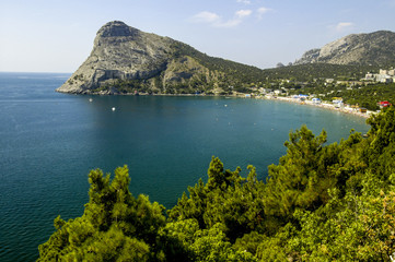 Crimea, around Sudak, Novij Svit, New World, coast, Ukraine, Sud