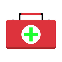 First aid kit vector
