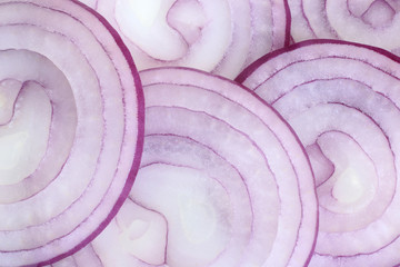 Onion rings, for background or textures