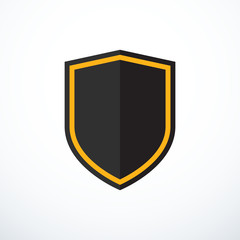 Vector shield icon. Protection icon
