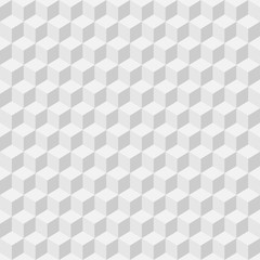 White seamless geometric texture. Illustration background