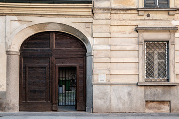 Classic italian front door